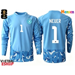 Duitsland Manuel Neuer #1 Keeper Uit tenue WK 2026 Lange Mouw